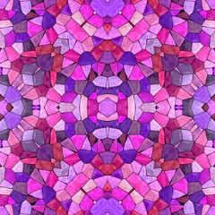 Pink multishadow color kaleidoscopic pattern texture, abstract background