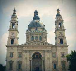 Fototapeta na wymiar St. Stephen Basilica - Budapest - Hungary