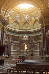 Fototapeta na wymiar .St. Stephen Basilica - Buapest - Hungary