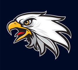 Mascot Head of an Eagle
