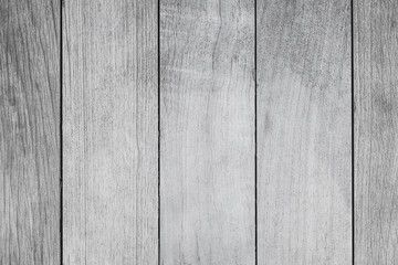 Naklejka premium Gray wood plank texture for background.