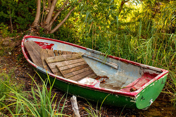Der Angelkahn i Gr&uuml;nen
