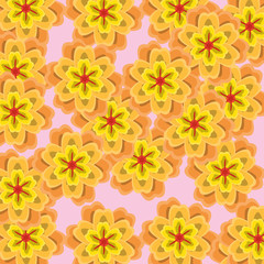 Flowers pattern background