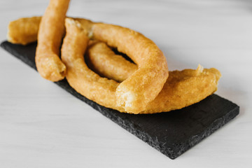 Churros con Chocolate Porras Spain