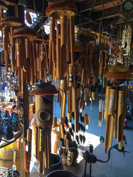 Handmade souvenirs in the old town San Diego State Historic Park.
