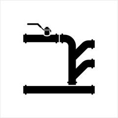 Pipe Icon, Pipe Fitting Icon