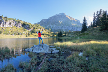 Sommer in den österreichischen Bergen