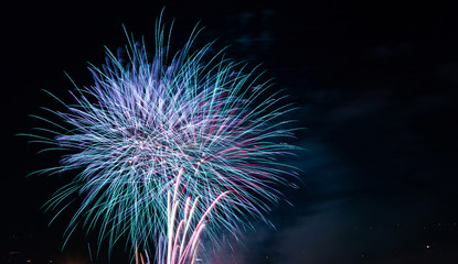 fireworks, new year