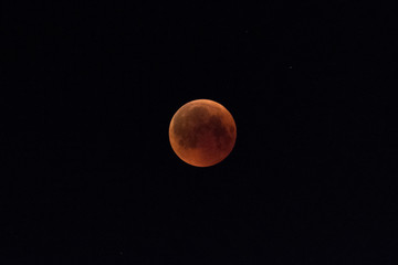 Total lunar eclipse