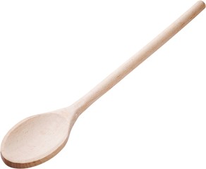 Wooden kitchen spoon