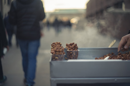 Caramelized Peanuts And Almonds