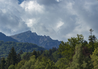 mountains west of Sinaia, Romania