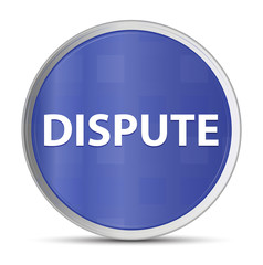 Dispute blue round button