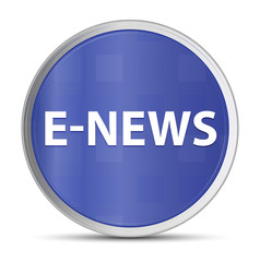 E-news blue round button
