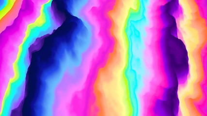 Color explosion. Paint splash. Abstact wallpaper. Multicolor glow. Neon. Fractal. Digital art. Fairy. Futuristic. Surreal texture. 3d illustration. Magical. Imagination. Creative.