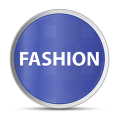 Fashion blue round button
