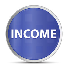 Income blue round button