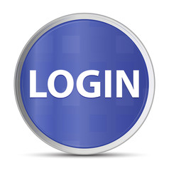 Login blue round button