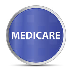 Medicare blue round button