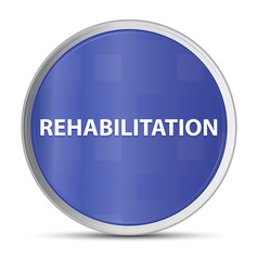 Rehabilitation blue round button