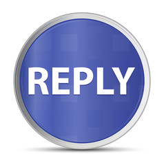 Reply blue round button