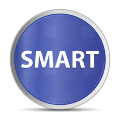 Smart blue round button