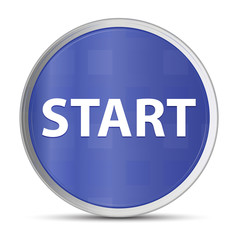 Start blue round button