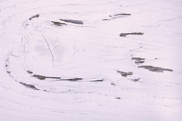 Painted rough wooden background. Light vintage backdrop. Grunge texture of wood plank.