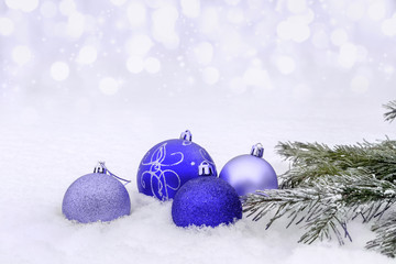 An image with Christmas ornaments.