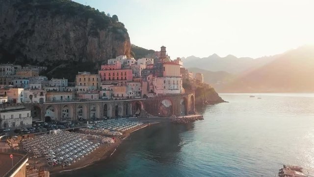 Amalfi Coast drive by Dawn