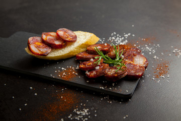 Chorizo de ciervo con especias