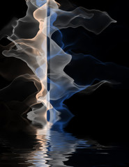 Fototapeta premium Light fluid