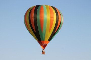 Naklejka premium montgolfière multicolore