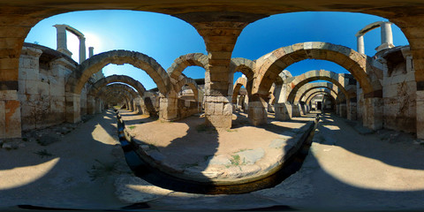 Inside Ancient Roman Forum - 360 VR