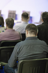 Obraz premium People on a conference