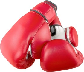 A pair of boxing gloves Isolated on Transparent Background