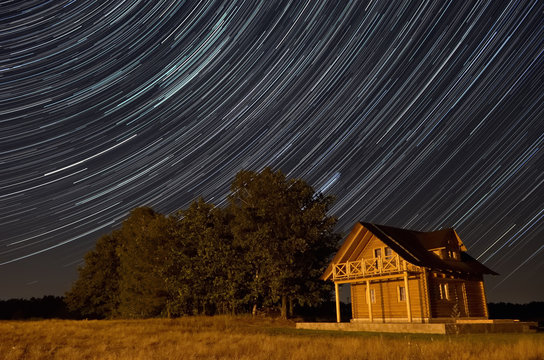 Fototapeta Noc pod gwiazdami