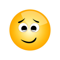 Smile icon. Emotion smile. Vector Illustration