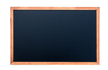 Empty chalkboard texture hang on the cement wall. double frame from blackboard and cement grunge wall. image for background, wallpaper and copy space. bill board wood frame for add text.