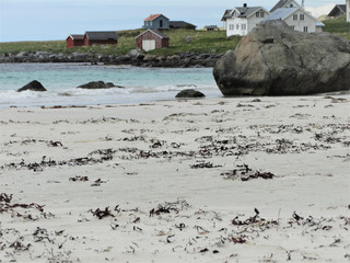 Ramberg Strand in Norwegen Lofoten