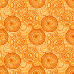 Circles contour multicolored