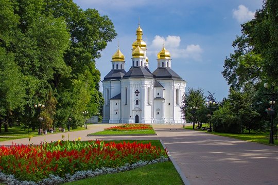 Екатерининская Церковь Чернигов