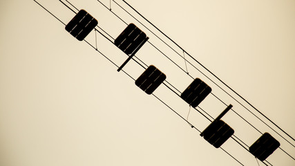 tree climbing pass sky view