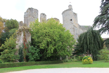 Fototapeta na wymiar Château de Vendôme, Loir-et-Cher