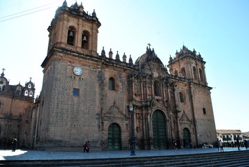 Fototapeta na wymiar Plaza de Armas in Cusco
