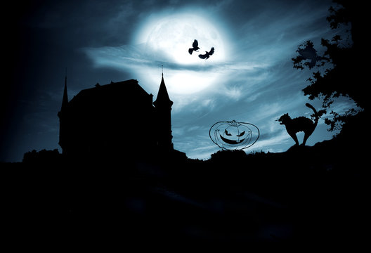 background and concept of halloween