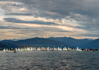 boats on the bodensee