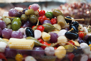 fresh fruits and vegetables