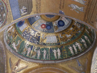 Venezia – mosaici nella basilica di San Marco in piazza San Marco