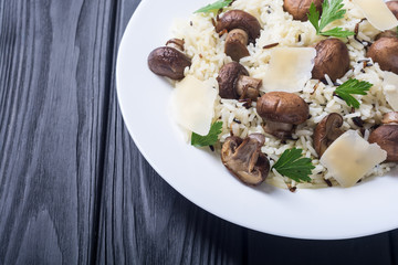 Traditional Italian risotto
